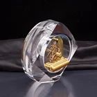 Clock Crystal Crystal Beautiful Shape Wedding Favor Clock Crystal For Guest Giveaway Souvenirs