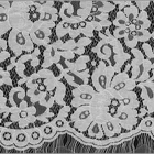 Sweet Romantic Soft Beauty Design Black Lace Eyelash Lace Fabric