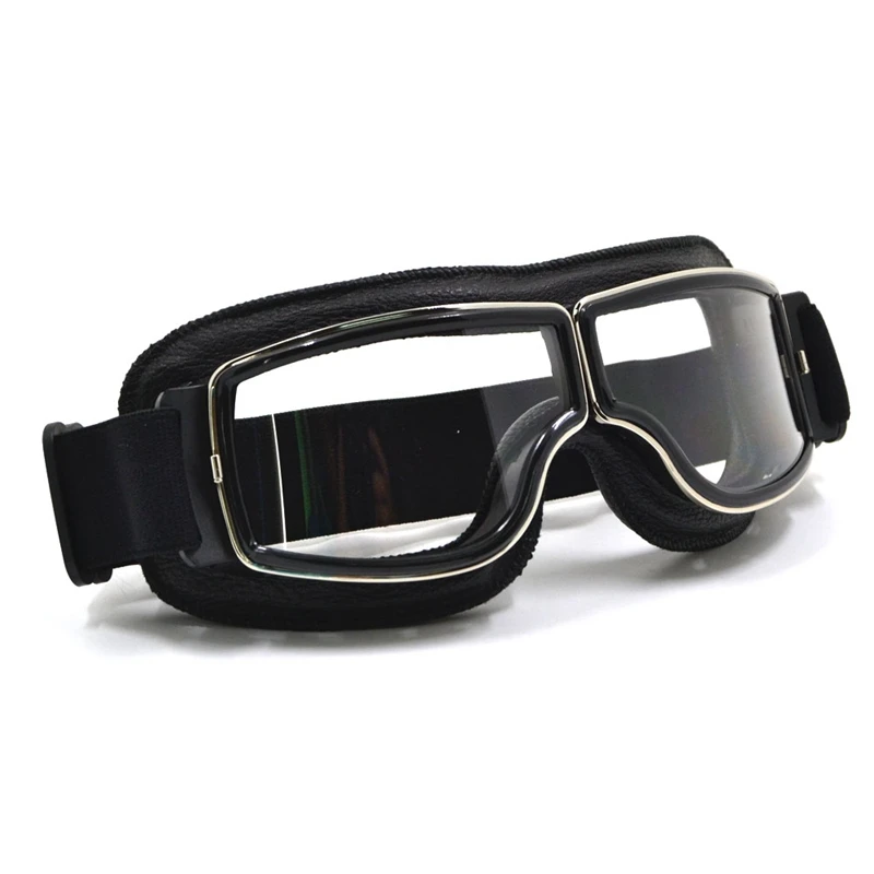 GT-011-BK-CL-NEW-Harley-Style-Motorcycle-Goggles-Pilot-Motorbike-Goggles-Leather-Retro-Jet-Helmet (1)