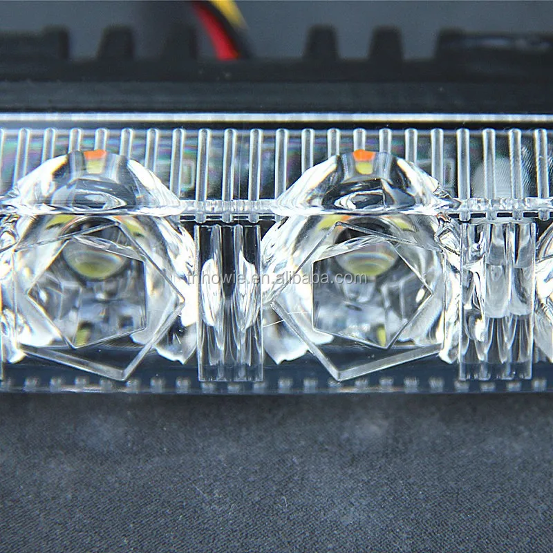 Drl Universal 18w 6smd Car Led Daytime Running Light Dual Color White