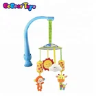 BobearToys squeaker plush animal wind chimes baby mobile toys baby bed rotate stroller bell cute crib hanging