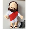Custom plush funny stuffed christian jesus madonna angel hand puppet doll