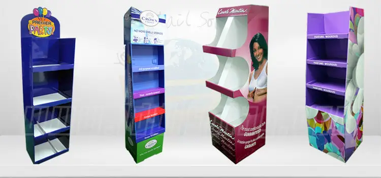 Custom cardboard counter top display boxes