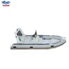 OEM Cheep Rigid Inflatable Rubber Row Racing Boat
