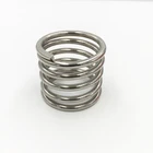 Corrosion resistant high temperature resistant coil compression spring