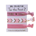girls hair band custom printed elastic ribbon for ties