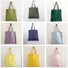 OEM Biodegradable Natural Organic Tote Canvas 100% Recycled Cotton Bag