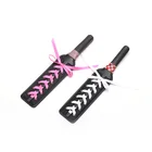 Cosplay Fetish SM Leather Spanking Paddle with Ribbon Bow Couples Bed Game Role Play Fancy Dress Up
