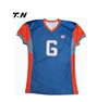 Custom team name & number full sublimation american football jerseys