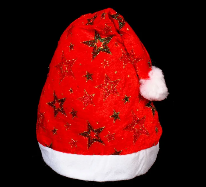 various christmas santa claus decoration cap kids christmas hat