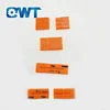 QWT AC female electrical cable 2 pin 2 holes block 2068 lighting connector push wire terminals