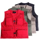 Wholesale custom jacket cheap hunting vest waistcoat design vest uniform vests