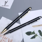 2018 Contrast Color Customize Fancy Metal Ball Pen with Logo for Writing