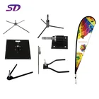 Outdoor Promotional Feather Beach Flag with reinforced corners