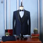 Best Price Custom Made Slim Fit 3 Piece Men Formal Tuxedo Suit