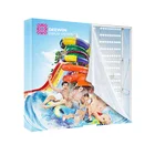 Custom printing portable SEG pop up wall banner stand advertising backlit display fabric led lightbox display