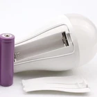 2019 free shipping cost new LED emergency light with 2400Mah battery 15W LED bulb for home
