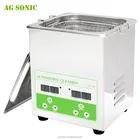 AG SONIC 2L Digital Ultrasonic Cleaner for Jewelry Eyeglasses Cleaning with SUS Basket TB-50