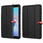 Flip leather and pu hybrid shockproof case with AUTO wake and sleep function for Samsung Galaxy Tab A 10.5