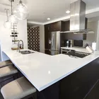 sparkle white galaxy quartz stone countertop
