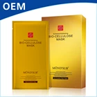 Private label nature ingredients biotech facial skin care product lifting brightening bio cellulose face mask