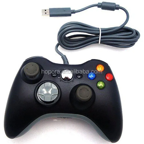 Black Cheap Usb Wired Gamepad For Xbox 360 & Window Pc Controller Buy