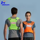 China sports running safety cycling cooling vest reflective dark night