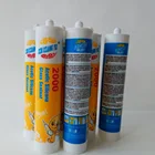 auto transparent structural joint glass rtv acetic silicone sealant