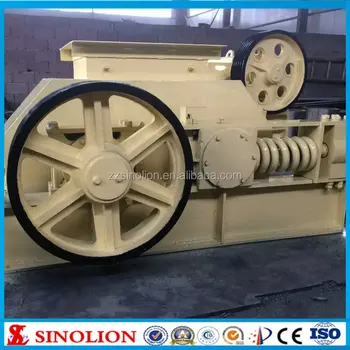 5-100 T/H coke coal clay mini lab double dual two roller crusher price