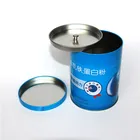 Wholesale aitight Round OEM Baby Milk Powder Tin Box with Double Lid
