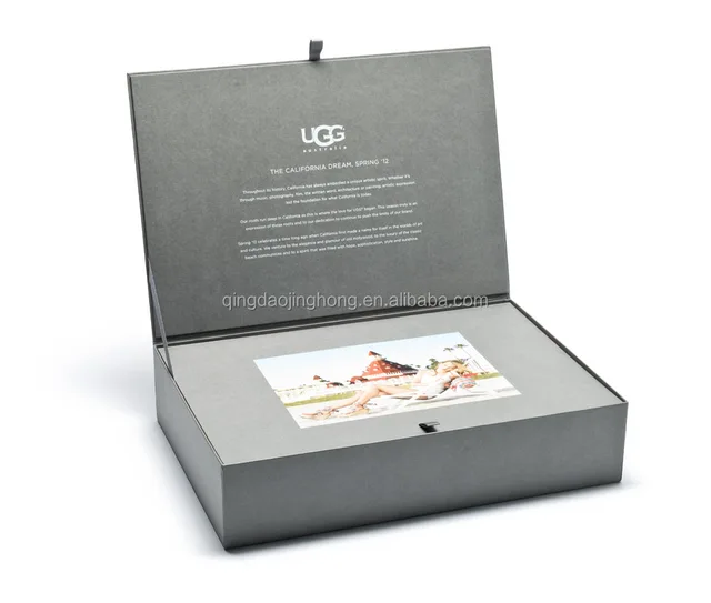 custom magnet folding paper box, gift paper box packaging
