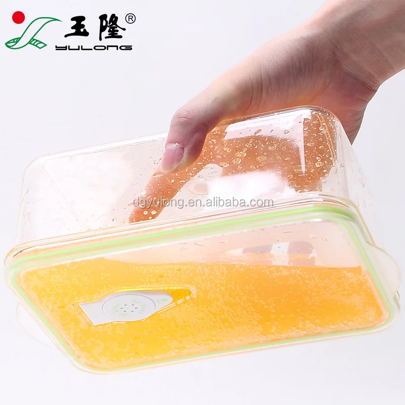 Plastic vacuum bread container/box for food storage, View vacuum saver