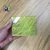 Clip spun glass decorative colored laminated art glass