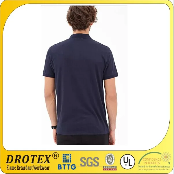 100% cotton Flame Retardant&fireproof Workwear Polo T Shirt