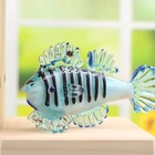 Modern design ornaments gifts usage of glass fish