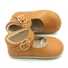 2018 AW on sale classic brown best baby children strap anti-slip suede toddle walking shoes