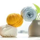 In stock solid color 100% mercerized knitting wool yarn for merino wool yarn