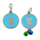 Wholesale Custom Cat Logo Metal Dog ID Pet Tag for Animals