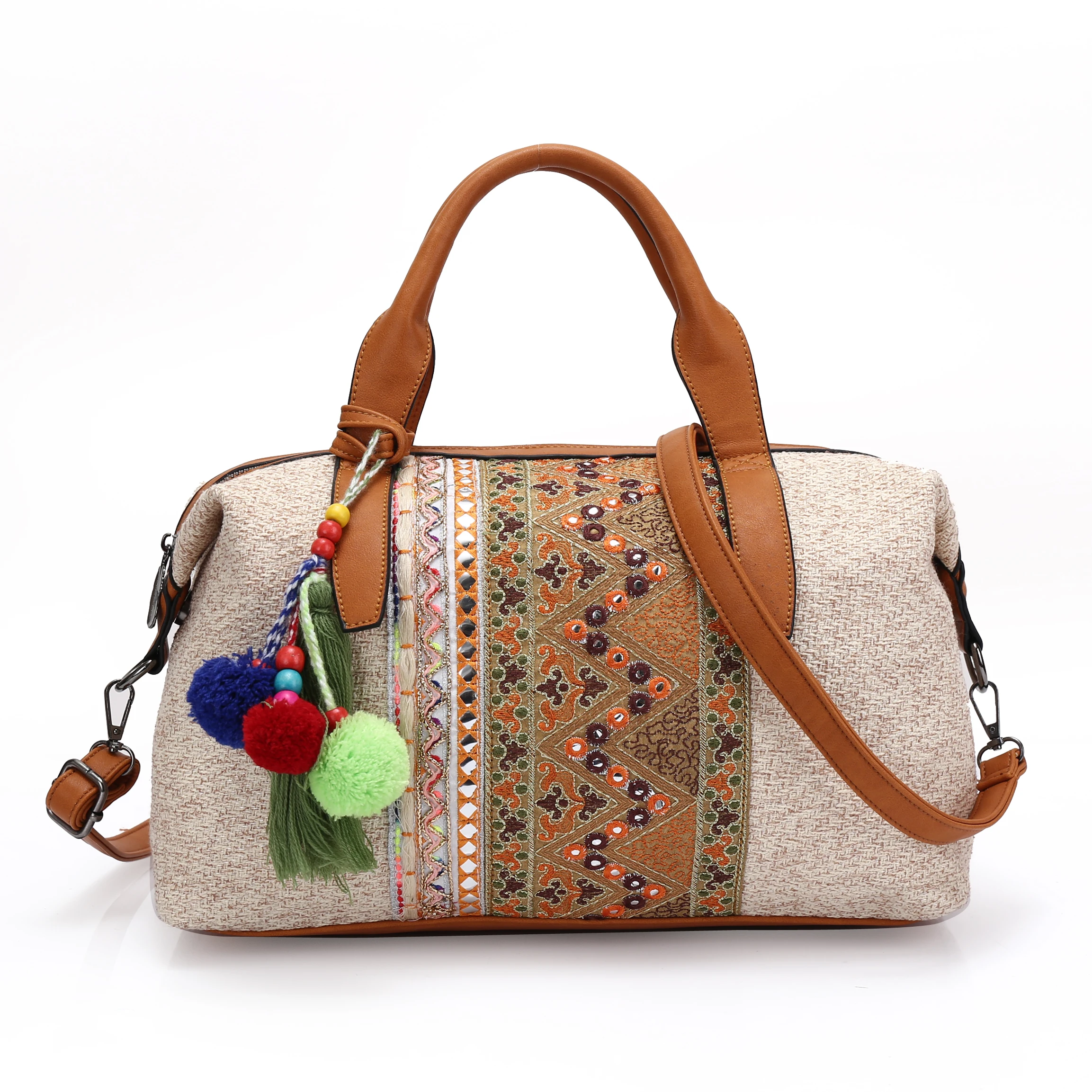 2019 Leather Dropshipping Bag Pu Handle Ethnic Women New Model Las Hand Bags Handbags Product On