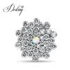 Destiny Jewellery 2018 fashion jewelry Indian diamond brooch with gold plated jewelry Crystal from Swarovski