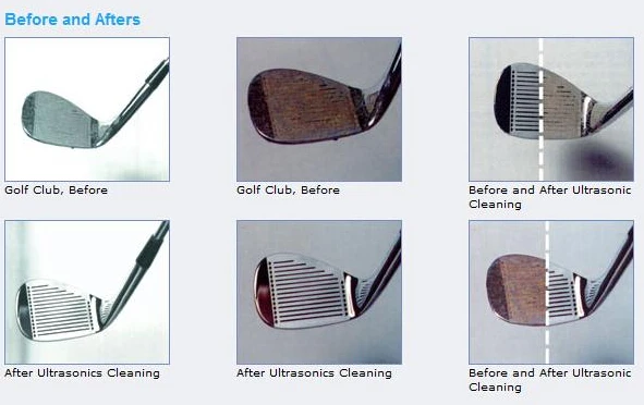 Golf Clubs Groove/Grips/Balls Cleaning Ultrasonic Cleaner