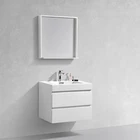 Modern 30 Inch Luxury Wall Mounted Hotel White Liquidation Bathroom Vanity