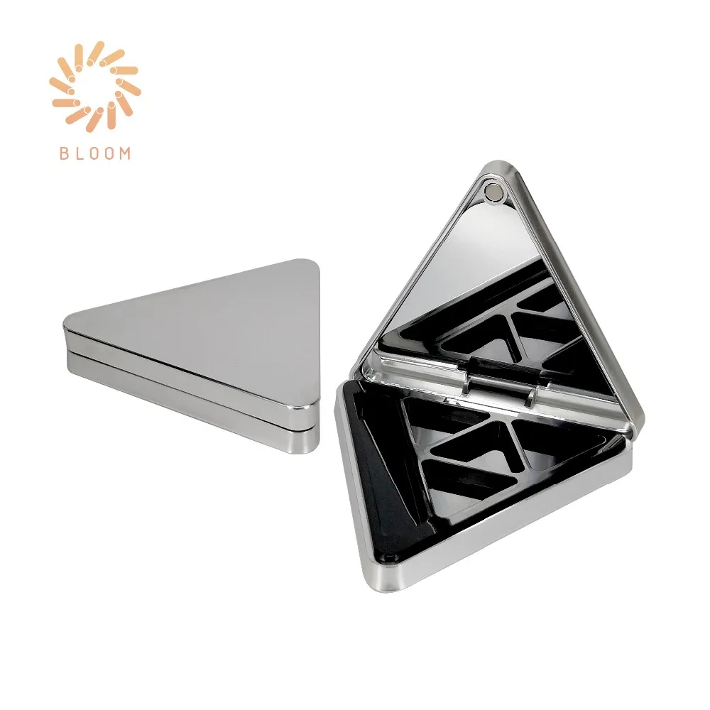 new fashion silver polygon prism square magnetic