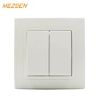 Home Electric Electric Switch Wall Home Energy Saving 82*82mm Wall Electric Switch For European