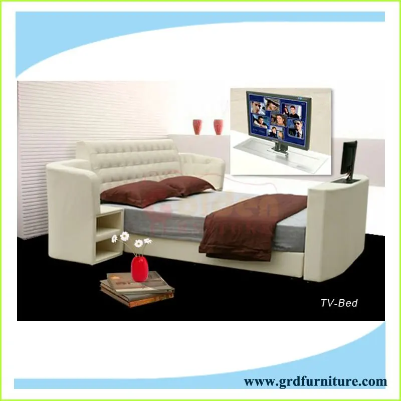 Cool Beds To Buy modern lift leather tv bed with stands white leather bedroom set Cool Beds To Buy modern lift leather tv bed with stands white leather bedroom set