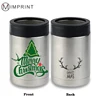 Christmas offer stainless steel insulated beer can cooler holder