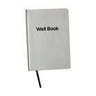 custom gold/silver hot stamping cover paper notebook printing