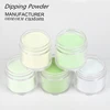 Factory supplies Creat your brand pure colors organic acrylic nails french dipping powder for nail salon use
