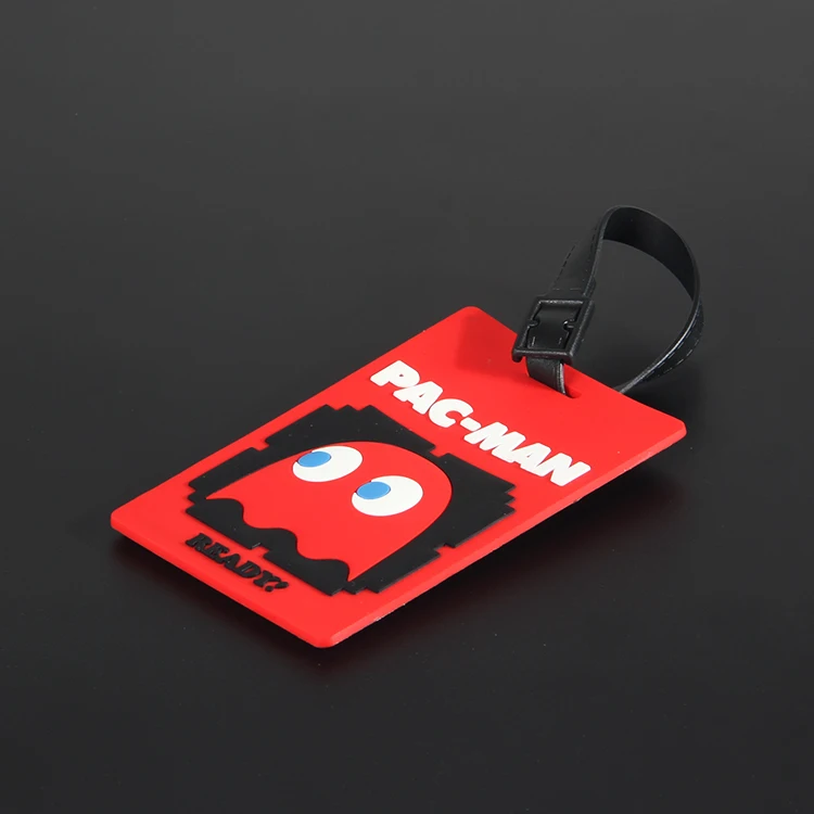 rubber luggage tag
