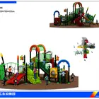 YL-S096 Popular Amusement Exercise Park Game Children Outdoor Playground Equipment